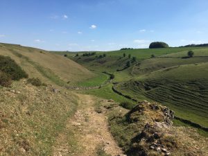 A view over Longdale in the Peak District