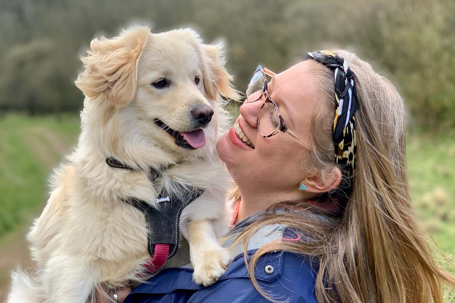 Jen Lowthrop and Cookie